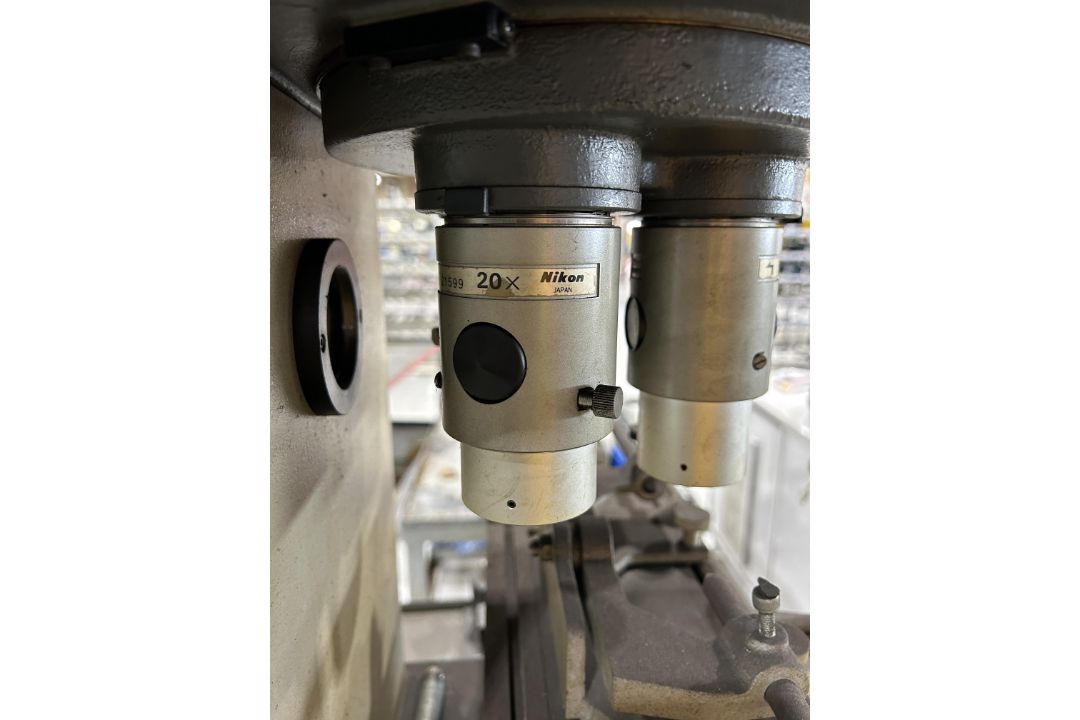 Nikon V-12 Bench Top Profile Projector - Image 9 of 9