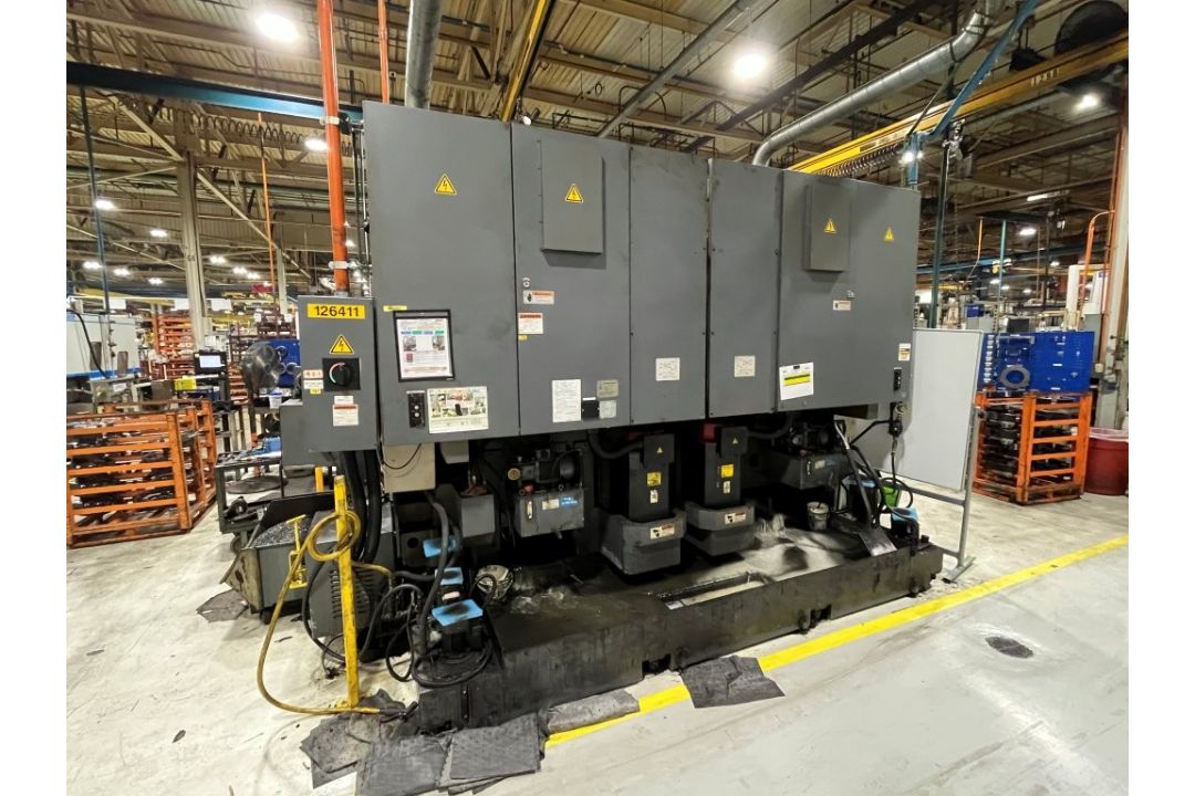 Okuma 2SP-V60 Twin-Spindle Twin-Turret CNC Vertical Lathe - Image 4 of 12