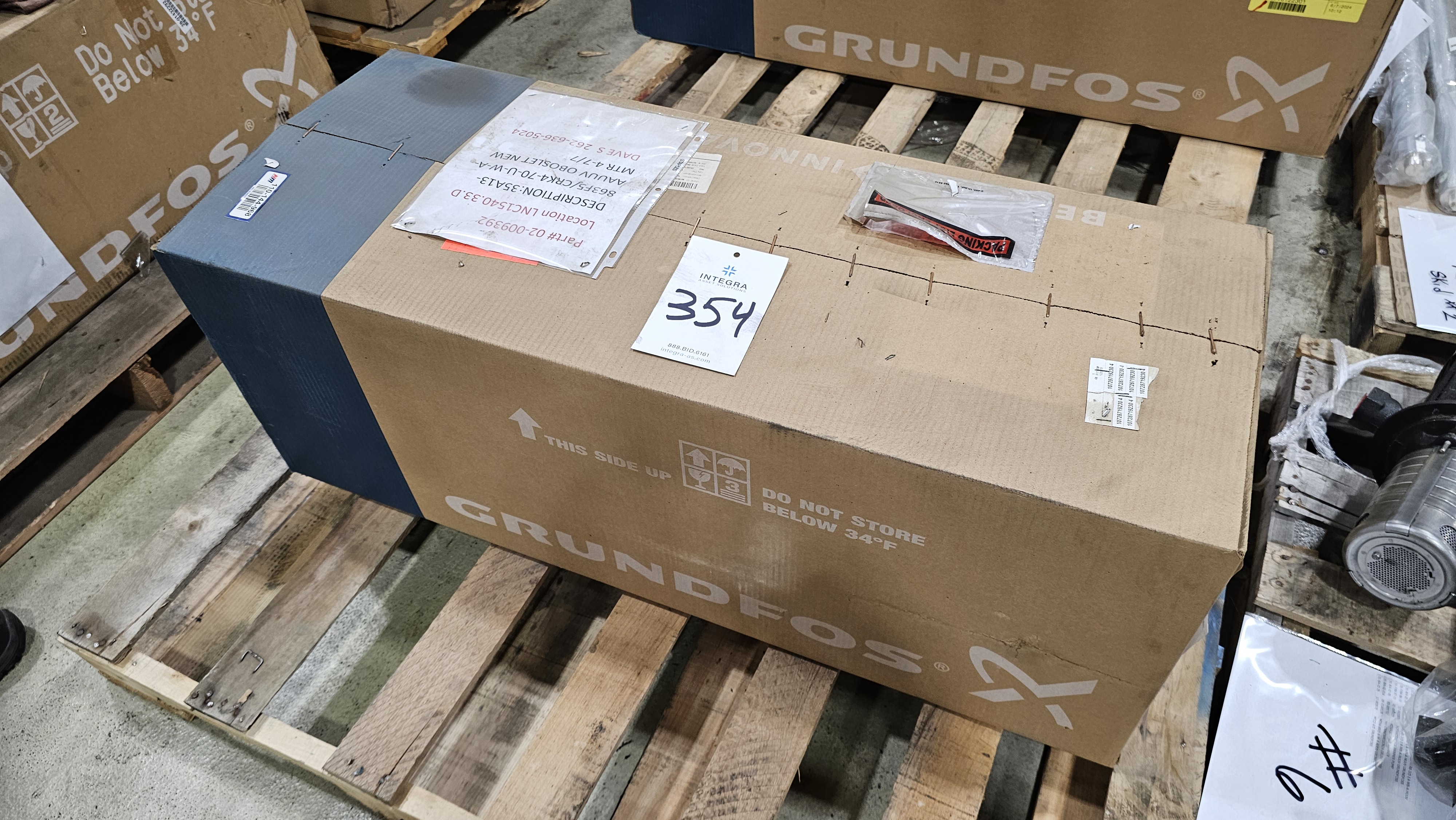 New in Box Grundfos MTR-7/7 A-WB-HUUV 3 HP Pump