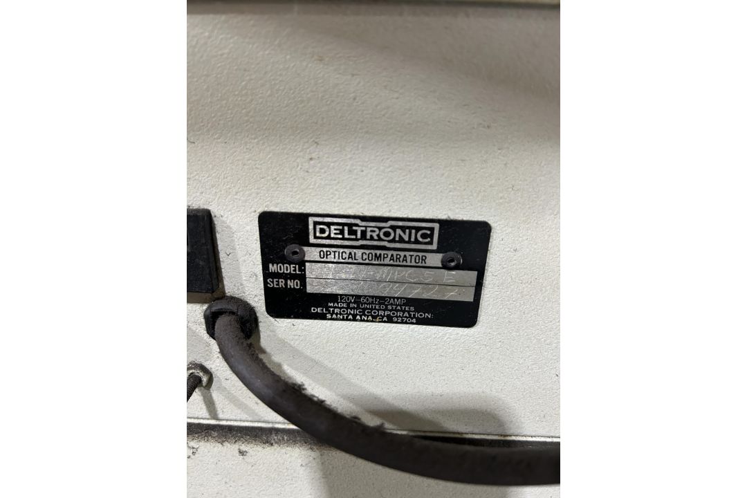 Deltronic DH-214 14" Optical Comparator - Image 6 of 9