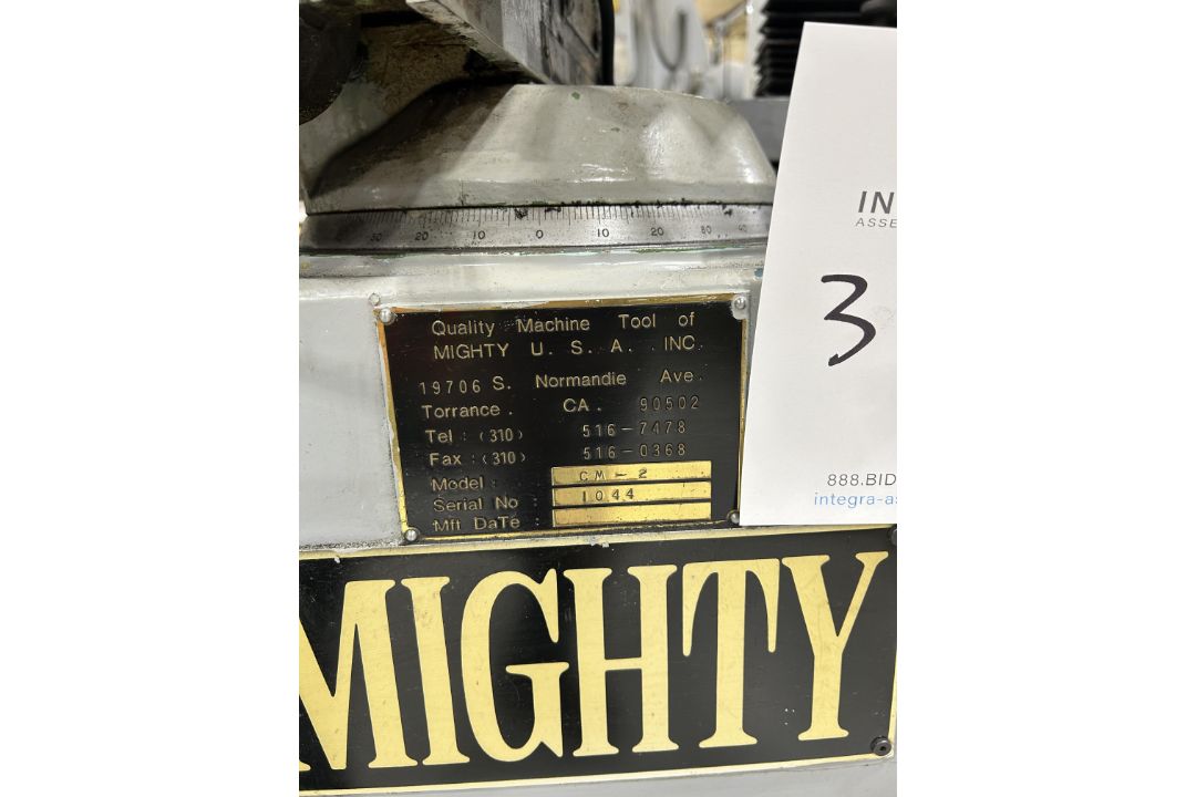 Mighty CM-2 Tool & Cutter Grinder - Image 2 of 6