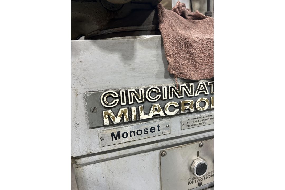 Cincinnati Milacron MT Monoset Tool & Cutter Grinder - Image 3 of 6