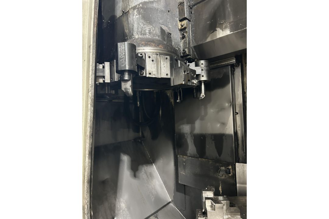 Okuma 2SP-V60 Twin-Spindle Twin-Turret CNC Vertical Lathe - Image 10 of 12