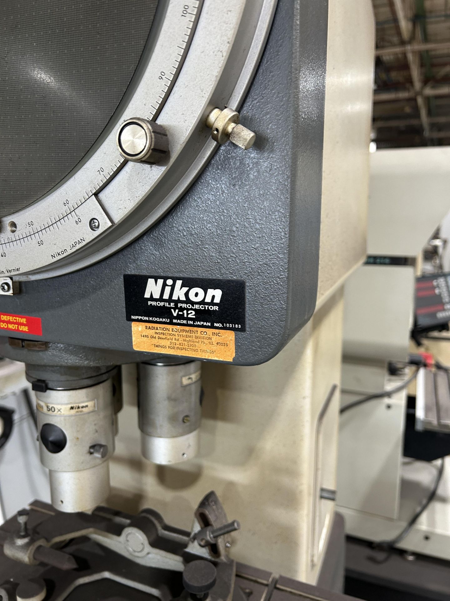Nikon Profile Projector
