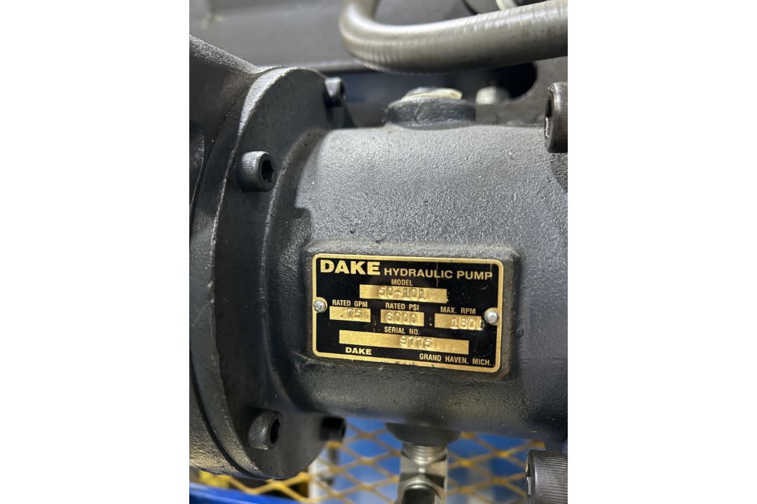 Dake 50-101 50-Ton Hydraulic H-Frame Shop Press - Image 3 of 4