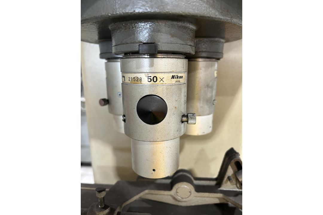 Nikon V-12 Bench Top Profile Projector - Image 8 of 9