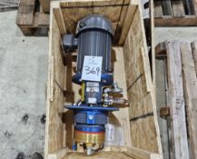 New in Crate Hydra-Cell D12ERBGHFECA 5 HP Pump