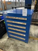 6-Drawer Stanley Vidmar Cabinet