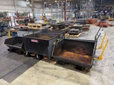 (7) Cecor 1000-Lb Capacity Chip Hoppers