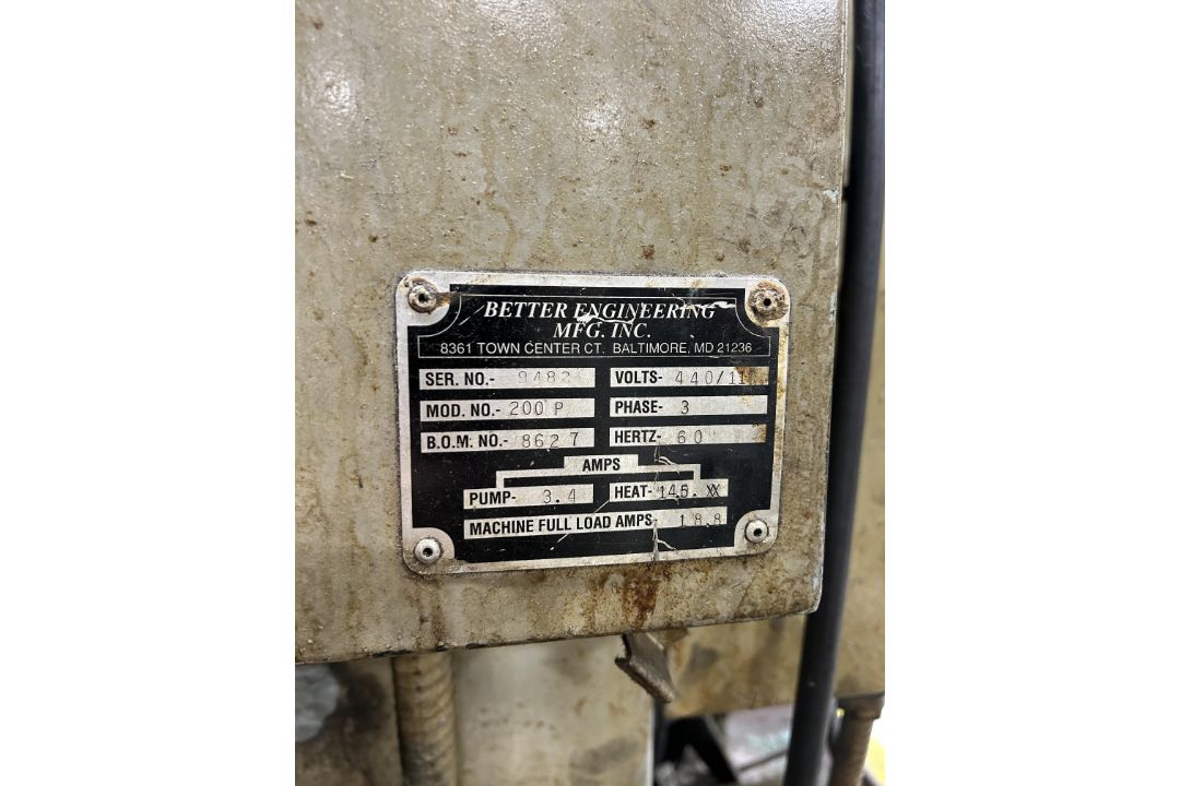 Better Engineering 200P Parts Washer - Image 2 of 5