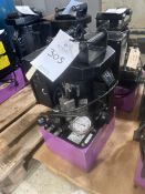 (2) SPX Hytec 100186-Type A 1-HP Electric/Hydraulic Pumps