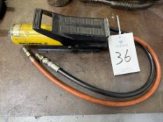 Enerpac Foot Operated Hydraulic Pump 10,000 psi