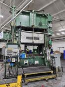 Minster E2-500-84-42 Hevi Stamper 500-Ton Straight Side Double Crank Press