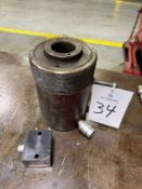 Enerpac Hydraulic Ram with Enerpac CDB40252 Manifold Block