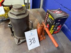(3) Assorted Hydraulic Bottle Jacks