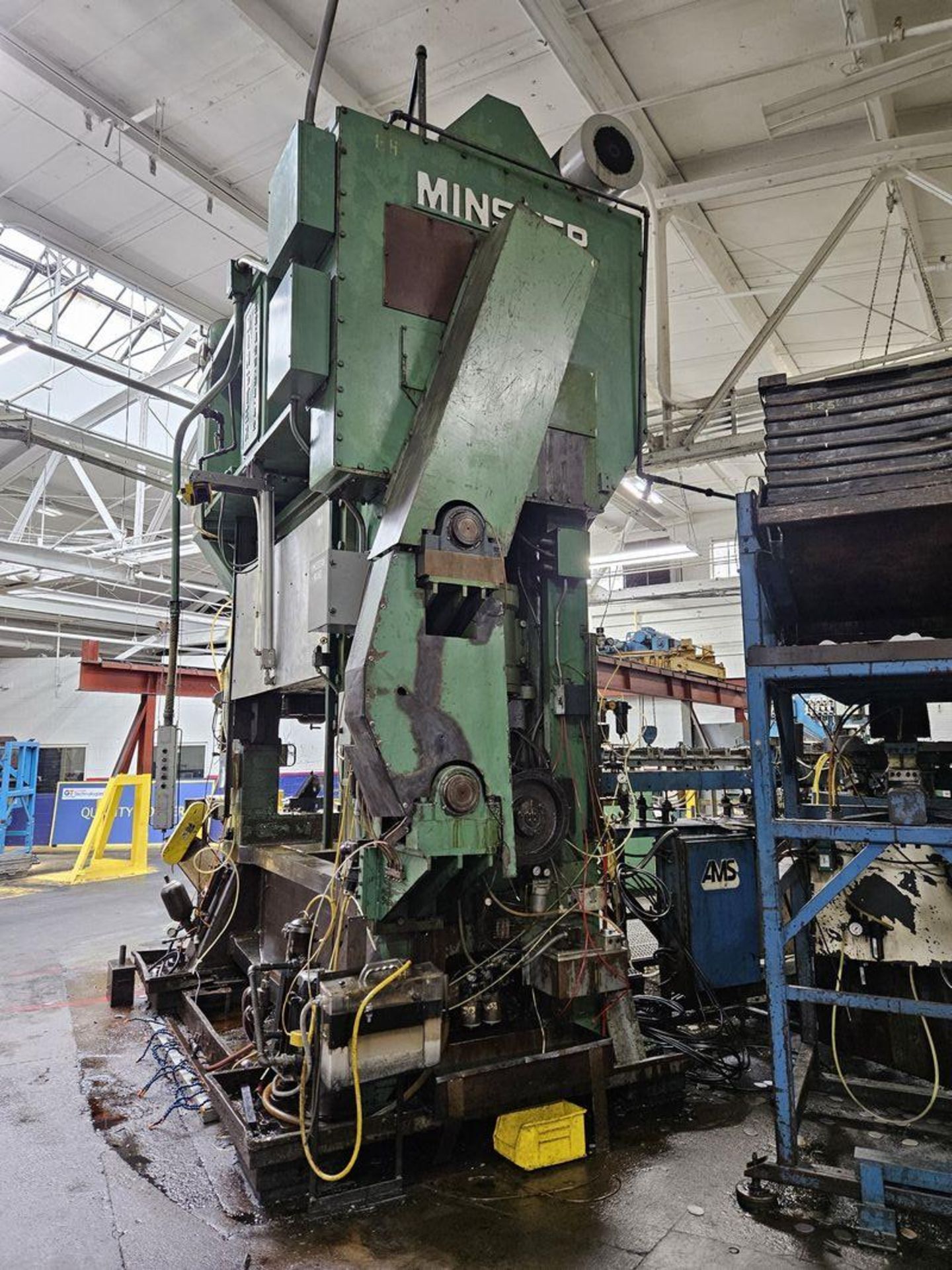 Minster E2-400-84-42 Hevi Stamper 400-Ton Straight Side Double Crank Press - Image 3 of 8