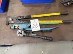 Lot of Assorted Plumbing & Electrical Hand Tools