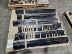 Lot Of Assorted Amada Press Brake Tooling