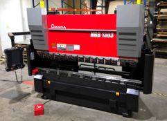 Amada HRB 1303 143-Ton x 122.4” 7-Axis Hydraulic CNC Press Brake (New 2024)