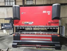 Amada HDS 1303NT 143-Ton x 126.8” 8-Axis Hydraulic CNC Press Brake