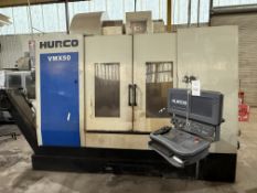 Hurco VMX50/50T CNC Vertical Machining Center, S/N H-55012 (New 2005)