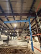 Louden Super Track Jib Crane, with 1/2-Ton Yale Electric Hoist