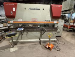 Accurpress 717510 Advantage 175-Ton x 10' CNC Hydraulic Press Brake, S/N 10614 (New 2010)