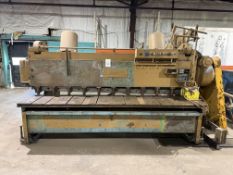 Cincinnati 2510 10' x 3/8" Mechanical Squaring Shear, S/N 33511