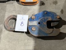 Renfroe FR 3-Ton Plate Clamp, S/N 91198