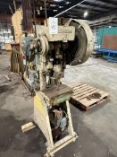 Johnson Machine 16B-PG 16-Ton OBI Punch Press, S/N 62083