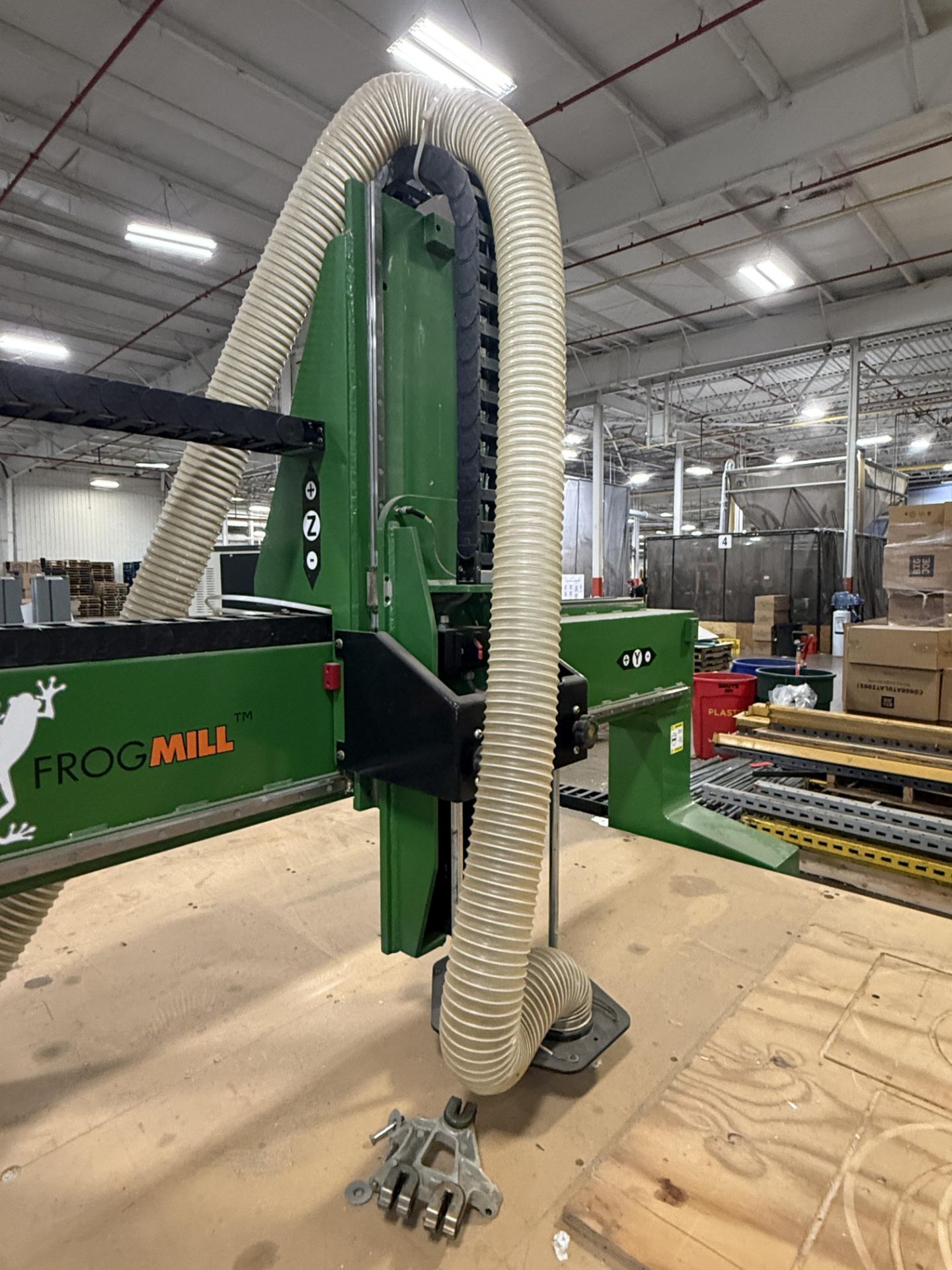 Streamline Automation Frog 3D SFM72X120 4-Axis CNC Router, S/N SFM2104 ...