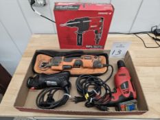 (4) Assorted Corded Tools