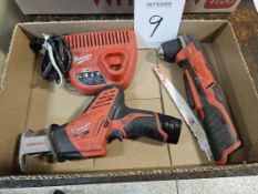 (2) Milwaukee M12 Cordless Tools