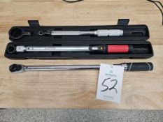 (3) Micrometer Style Torque Wrenches