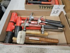 Lot of Assorted Hammers
