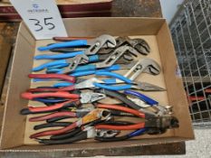Lot of Assorted Pliers