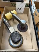 (2) Assorted 3 to 5" Air Sanders