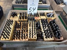Lot of Steel Stamp Tooling