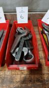 Assorted Large Industrial Wrenches, Some with Short Handles