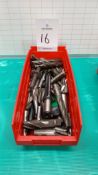 Assorted End Mills, Drills, Taps and Reamers