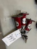 (3) Beaver Pneumatic Laminate Trimmers/Routers