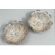 Pair of Silver Filigree Bonbonnieres, possibly Portugese, early C20th - Image 3 of 8