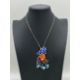 Amber and enamel necklace by Helga Exner, signed, Denmark c1990 - Image 10 of 10