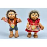 Steiff Hedgehogs : Macki and Mucki, 1950s/1960s