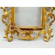 Rococo style gilt metal picture frame and antique photo tissue cover by Percy Lund & Co, 1890s/1920s - Image 7 of 11