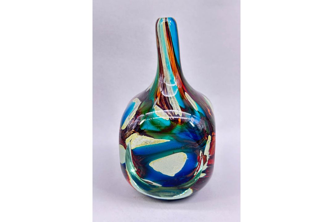 Mdina Art Glass vase, signed Mdina 1979, late C20th - Image 1 of 7