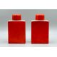 Pair of Orange Glazed Flasks and Covers, Fabienne Jouvin Paris, C20th - Image 1 of 10
