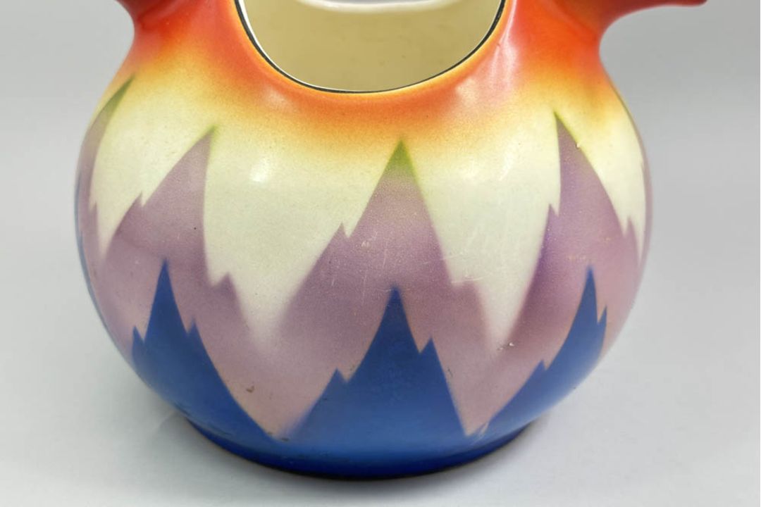 Ditmar Urbach Art Deco Pitcher, Czech 1930s - Image 4 of 6