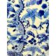 Chinese blue and white Pilgrim or Moon Vase decorated with dragons and flowers, C19th - Image 6 of 8