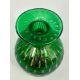 Murano green bullicante glass Perfume Bottle and Stopper with label, second half C20th - Image 5 of 7